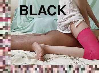 Diana Parker fucked by her black boyfriend during a massage