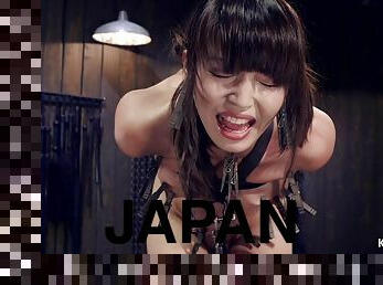 asiatisk, hardcore, japansk, bdsm, slave, undertøy, petite, fetisj, kveling, bondage