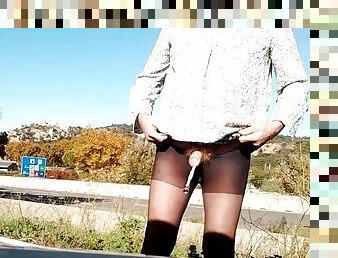 masturbación, al-aire-libre, transexual, amateur, juguete, hardcore, paja, lencería, consolador