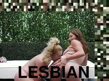 Callie & Lana - Lesbian MILFs crazy porn