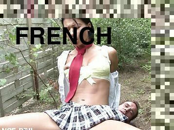 French Asian Schoolgirl Bitch