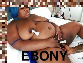 Young Ebony big beautiful women Gets a BIG BLACK PENIS