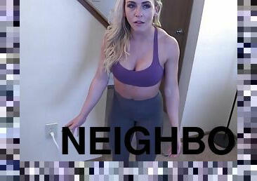 neighbor hypnotized - Striptease solo blonde