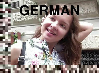 GERMAN SCOUT - 18 Jahre Renata ASS FUCK Gefickt Bei Strassen Casting - Jason steel