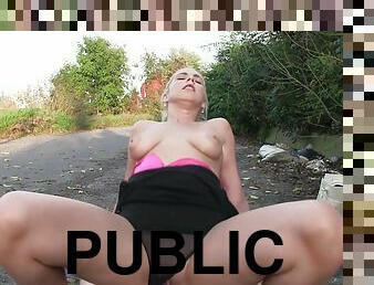 levrette, en-plein-air, public, amateur, fellation, point-de-vue, ejaculation