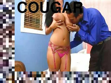 big-bosomed Hispanic cougar Jaylene Rio Gets Fucked