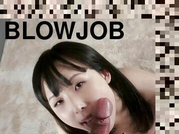 asia, blowjob-seks-dengan-mengisap-penis, cumshot-keluarnya-sperma, remaja, jepang, sudut-pandang, berhubungan-dengan-wajah