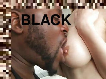 gros-nichons, anal, fellation, ejaculation-sur-le-corps, interracial, maison, black, bite