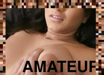 Latina Girl Sunny Leone cum on ass - amateur POV hardcore sex