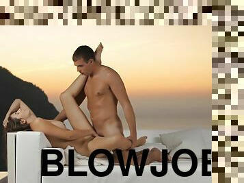 Josephine And Den Before Sunset - blowjob