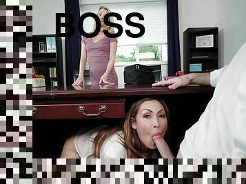 Boss Shares Wife Yasmin Scott With Arousing Secretary Riley Star