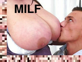 cul, gros-nichons, grosse, monstre, énorme-bite, lesbienne, milf, maman, belle-femme-ronde, ejaculation