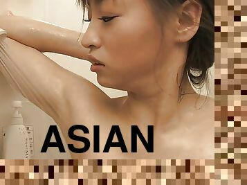 asyalı, banyo-yapma, amcık-pussy, güzellik, genç, japonca, ayaklar, tatlı, fetiş, duş