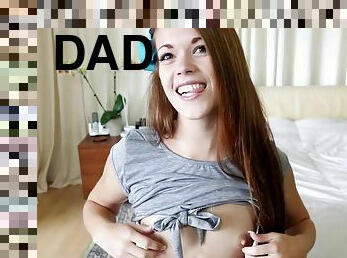 papa, ejaculation-sur-le-corps, ados, hardcore, baby-sitter, point-de-vue, ejaculation, sperme, brunette