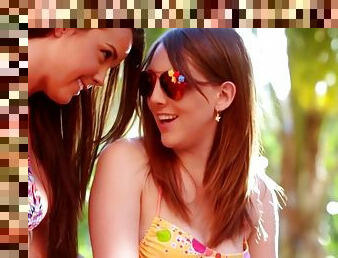 Gorgeous Babes Dillion And Nikki Hot Lesbian Sex Video