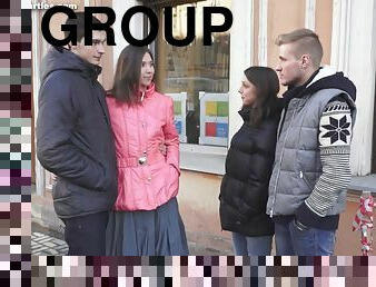 teenager, hardcore, gruppesex-groupsex, firkanter