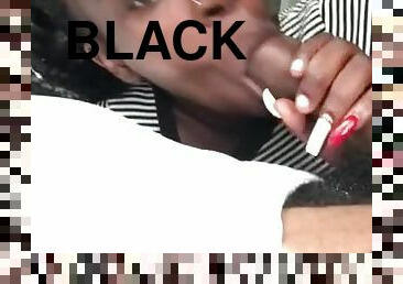 Black girl blowing dick - Homemade Sex