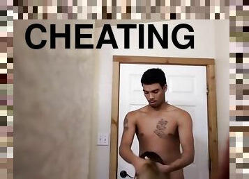 Three sluts cheating on their boyfriends with a latino thug
