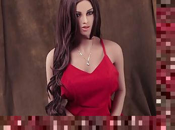 Beauty brunette best sex doll with big boobs and hot ass