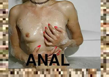 bañando, anal, hardcore, culazo, ducha, inserción