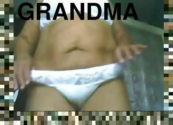 bedstemor, gammel, amatør, bedste, webcam, ældre