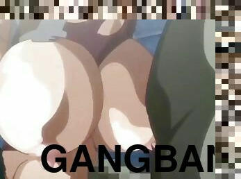 Taimanin Asagi: Asagi and Sakura Orc gangbang loop