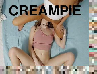 Alex Blake, Lily Adams in Surprise Creampie