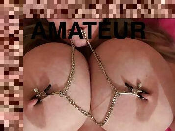 cul, gros-nichons, monstre, amateur, compilation, naturel, gros-seins, seins, massive, solo