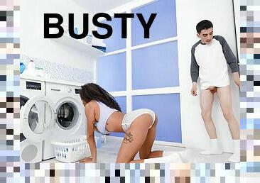 Roommates With Fuck Buddy Benefits Doing Dirty Interracial Laundry Tina Fire, Jordi El Nino Polla