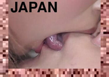 азіатка, лесбіянка-lesbian, японка, поцілунки, гарненька, еротична