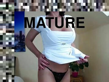 masturbation, amateur, mature, salope, webcam
