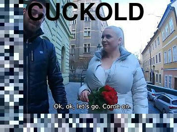 röv, storatuttar, avsugning, milf, avrunkning, pov, flickvän, blond, naturlig, bystig