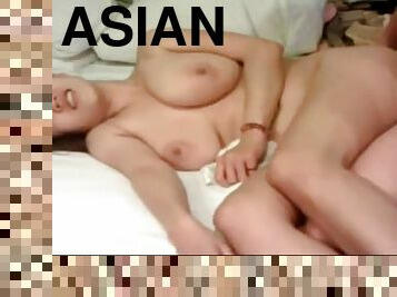 asiatique, amateur, hardcore, couple, hôtel