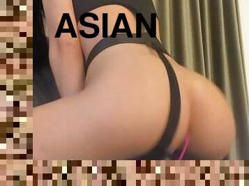 ázsiai, segg, maszturbálás, orgazmus, punci, anális, dögös-macák, kemény, japán, filigrán