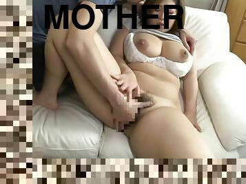 creampie-ejakulasi-di-dalam-vagina-atau-anus-dan-keluarnya-tetesan-sperma, ibu-mother, bokong