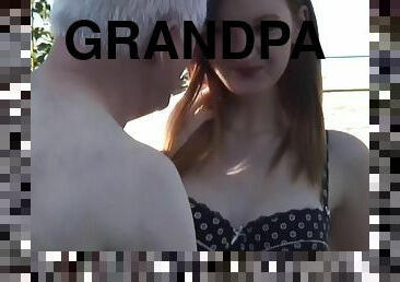 Old grandpa fucks zara durose