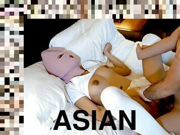 Sexy Tatted Asian Gets Fingered Railed Dicked Fucked Hard!!