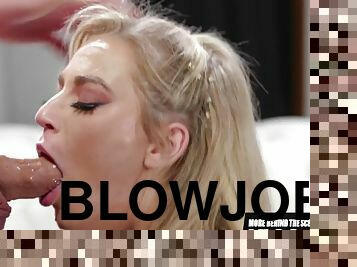 Curvy Blonde Blake Blossom Sexy BTS Interview - Blake blossom