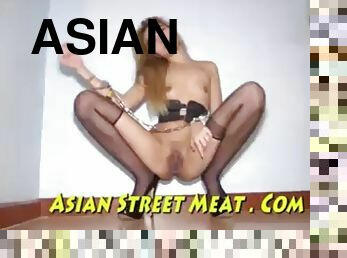 asiatisk, utomhus, anal, thailändsk