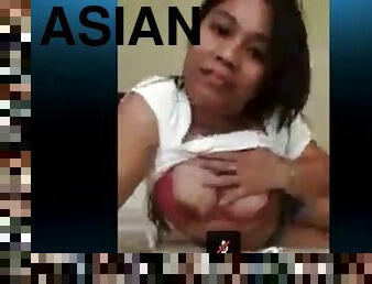 asiatique, amateur, webcam, philippine