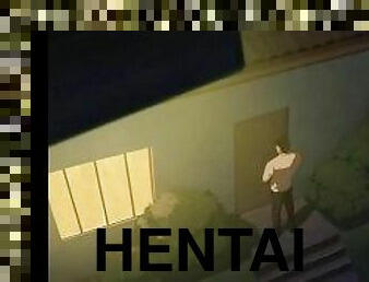 penetração-de-braço, fudendo, anime, hentai