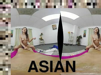 VR asian massage milf - Milf