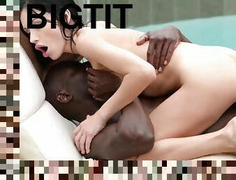 gros-nichons, anal, interracial