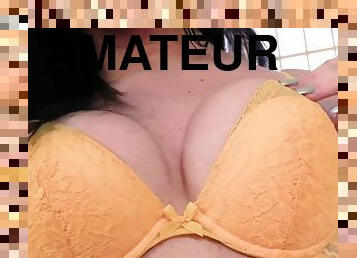 masturbation, transsexuelle, amateur, joufflue, secousses, lingerie, bout-a-bout, solo, tatouage, taquinerie