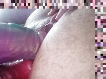 mastubasi, orgasme, vagina-pussy, amatir, anal, remaja, mainan, ganda, manis, alat-mainan-seks