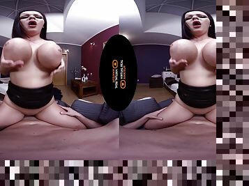 Mature nasty slut VR stimulant sex video