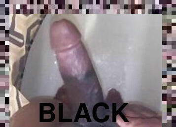 Fat Juicy Black Dick In The Shower