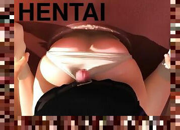 japonais, hentai, 3d