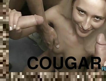 amateur, fellation, ejaculation-sur-le-corps, ados, maison, gangbang, blonde, bukkake, cougar