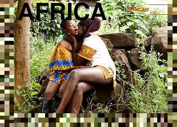 Real African Lesbians Have Secret Outdoors Affair
